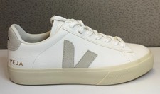 Veja Unisex Campo Leather, Extra White/Natural Suede