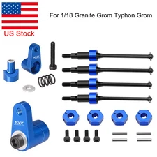 US CVD Drive Shaft /Servo Arm for 1/18 Granite Grom Typhon Grom RC Upgrade Parts