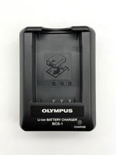 Genuine Olympus Li-ion Battery Charger BCS-1 - NO POWER CORD