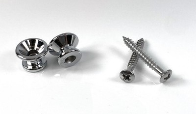 Washburn Oscar Schmidt Strap Buttons for Electric Guitar - Chrome
