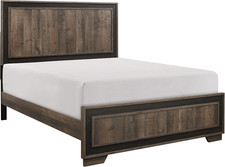 Ennis Panel Bed, Full, Two-Tone