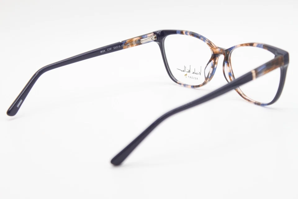 NUEVAS GAFAS NICOLE MILLER IBIZA C02 MARRÓN AZUL MARINO AUTÉNTICAS 53-15 Foto 3 de 4