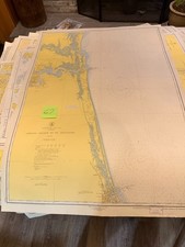 Amelia Island Florida - US Coast & Geodetic Survey Nautical Maritime Map