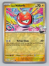 Iono's Voltorb 047/159 Common Journey Together Pokemon Reverse Holo Near Mint