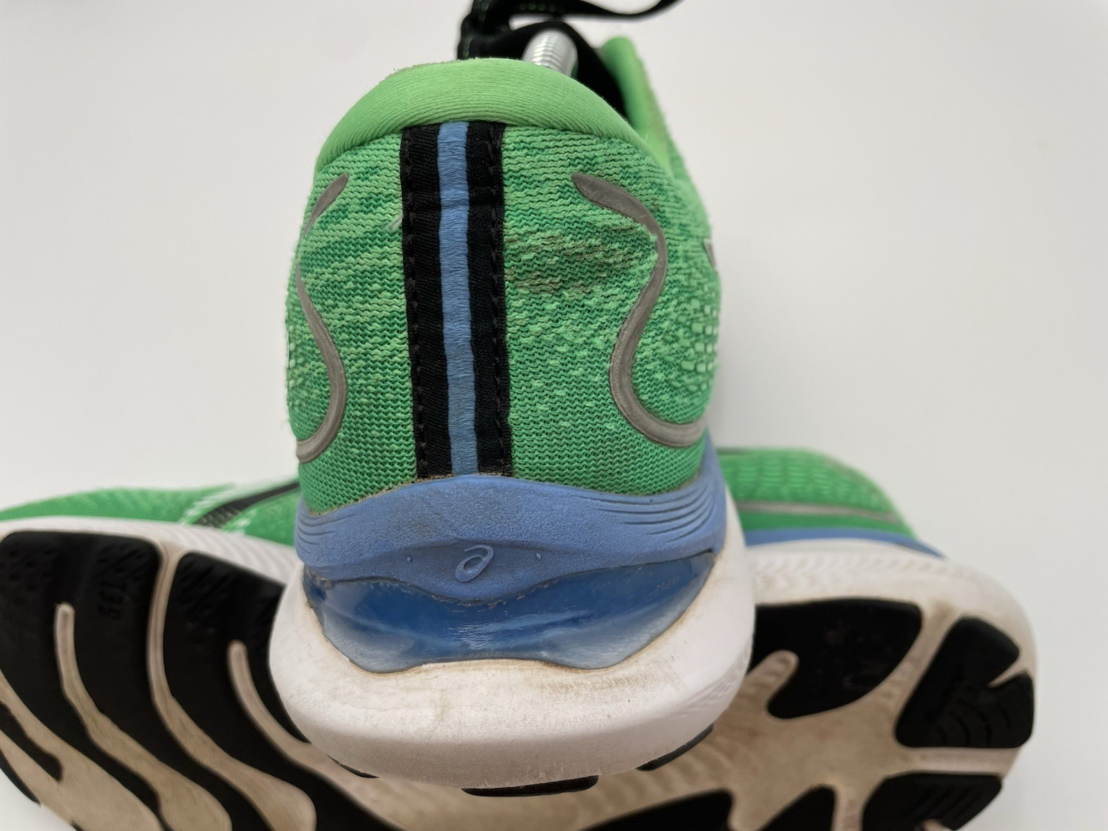 Asics Gel-Cumulus Running Shoe Mens Size 10  Green Blue White 1011B481 thumbnail 7