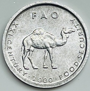 2000 Somalia 10 Shillings KM# 46 Uncirculated Condition