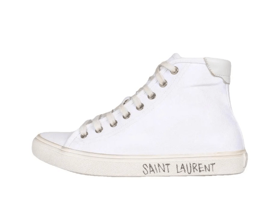 Yves Saint Laurent Malibu High-Top Sneakers