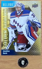 Jonathan Quick 2023-24 Upper Deck Allure Golden Goalies #GG-1 New York Rangers