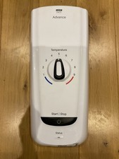 Mira Advance 8.7kw Electric Shower - White & Black