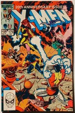 THE UNCANNY X-MEN #175 FN+ Signed 3X Chris Claremont/Paul Smith/Jim Shooter 1983
