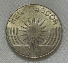 1987 PHILIPPINE AMUSEMENT & GAMING CORPORATION CASINO FILIPINO NEW PAGCOR TOKEN