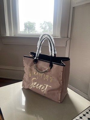 victoria's secret pink tote bag canvas