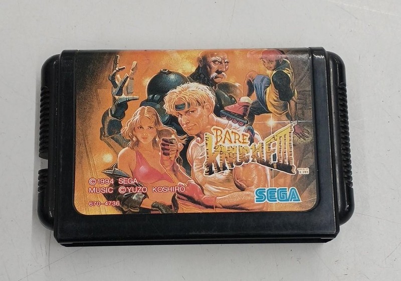 Bare Knuckle III Model Mega Drive SEGA