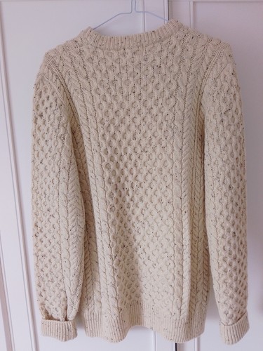 Artisan Knitwear Cream Jumper In Size Medium - Picture 4 of 4