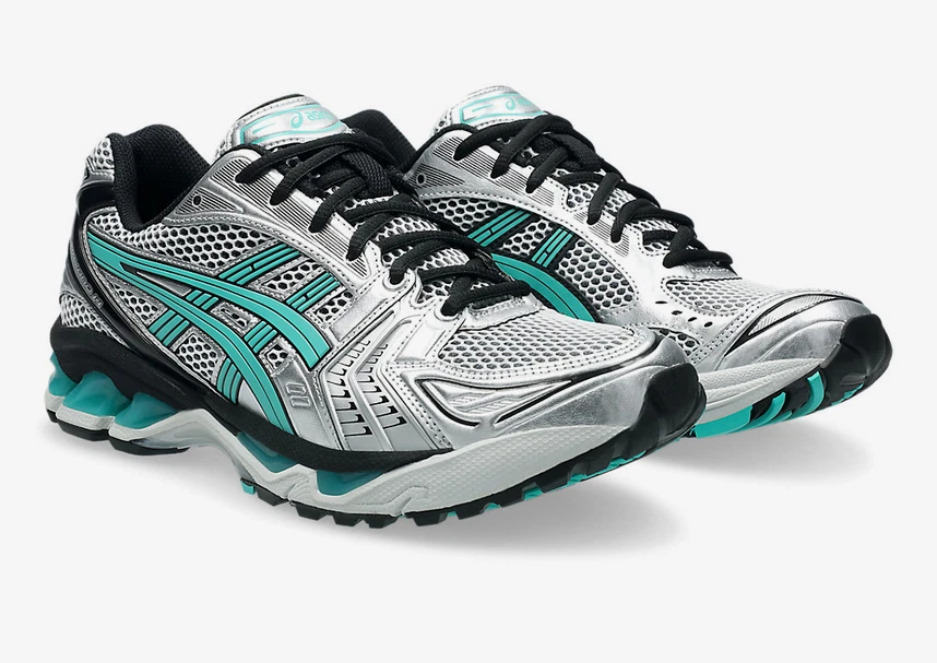 Scarpe sneaker ASICS GEL-Kayano 14 Tiffany Silver 39 39.5 US 7.5 8 1203A740-100 - Immagine 2 di 4