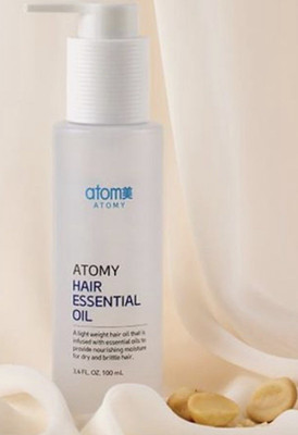 Atomy Hair Essential Oil Hair Oil for Dry Hair, Moisturizing 3.4 fl oz