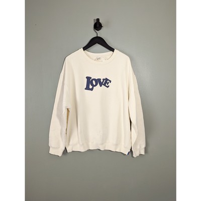 THE OVERSIZED 70'S LOVE SWEATSHIRT