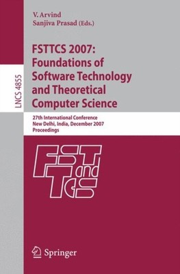 Arvind - FSTTCS 2007  Foundations of Software Technology and Theoretic - X555z
