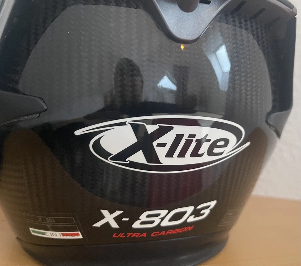 Motorrad Helm X-lite X803 Ultra Carbon, Nolan Gr. L - Bild 2 von 4