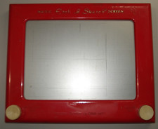 Vintage Ohio Art 505 Etch A Sketch Magic Screen Toy Red - Partially Working