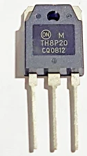 ON TRANSISTOR MTH8P20 USED IN VARIOUS APPLICATIONS