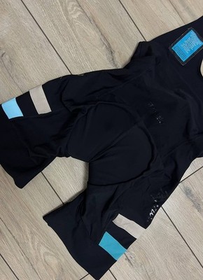 Men's Rapha Team Sky Training Brevet Bib Shorts sz L Cycling Bike