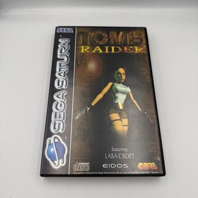 Sega Saturn  Tomb Raider complete with manual 