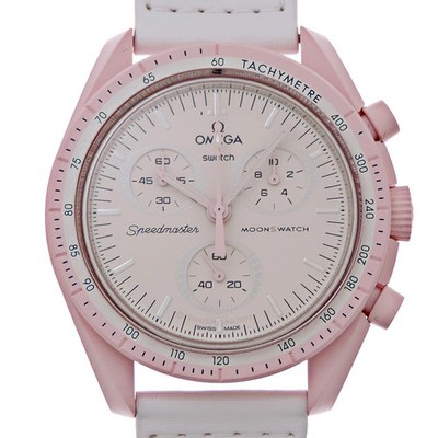 OMEGA×Swatch MoonSwatch Mission on Venus S033P100 Pink Dial 42mm