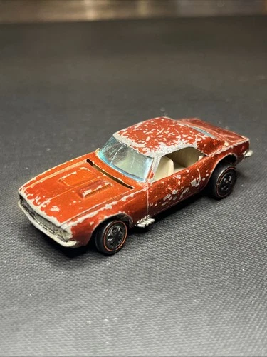 New ListingHot Wheels Redline ,Custom Camaro, Orange,   White Interior, Hong Kong