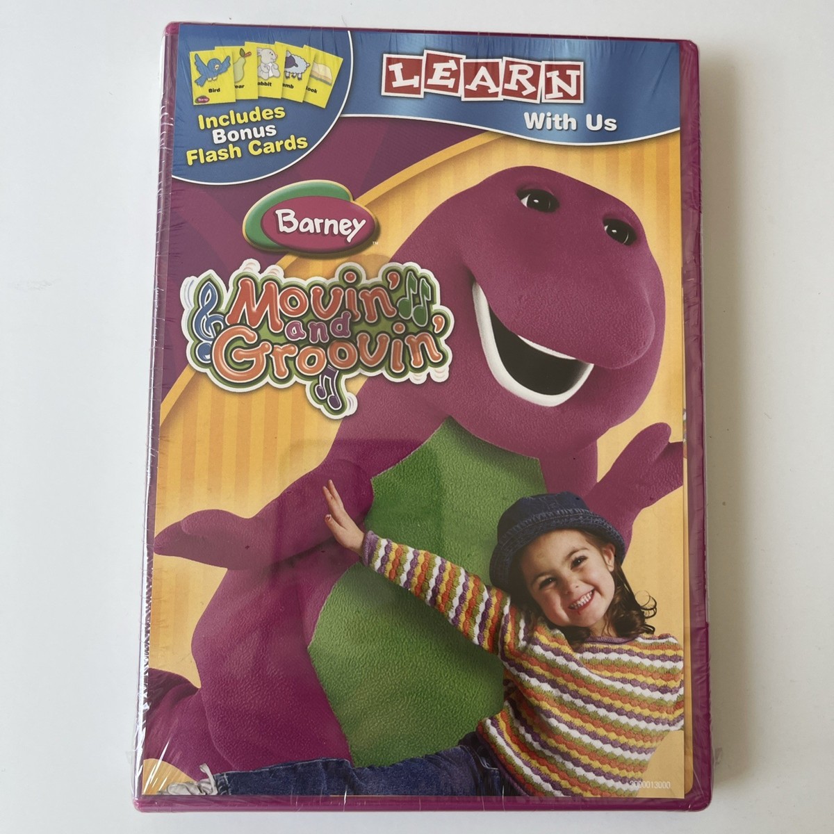 Movin & Groovin With Barney [DVD](中古品) Barney - Movin and Groovin (DVD, 2011, With Flashcards) for sale