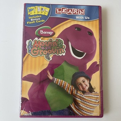 Barney - Movin and Groovin (DVD, 2011, With Flashcards) for sale