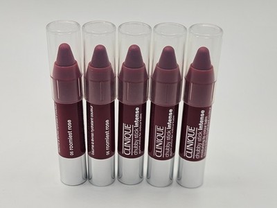 5Pcs: CLINIQUE Chubby Stick Intense Moisturizing Lip Balm~06 Roomiest Rose GWP