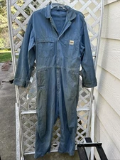 Vintage Sears Roebuck Nation-Alls Union Blue Work Coveralls Mens 42 HERCULES