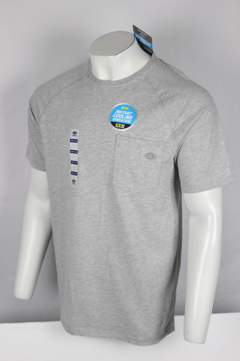 Dickies Men's Temp iQ Performance Cooling Pocket T Shirt Heather
