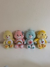 Care Bears Plush Lot Cheer Bear Friend Bear Wish Bear Love-a-Lot Monkey