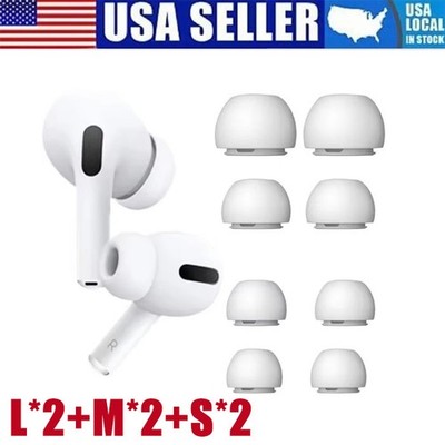For Apple Airpods Pro NEW Ear Tips Replacement Accessories Cover (S/M/L) lot