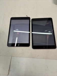 Apple iPad mini 16GB Black Wi-Fi A1432 MD528LL/A Used - Lot Of 2