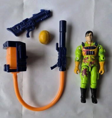 Vintage G.I. Joe Eco Warriors Flint Figur 3,75'' 1991 lose