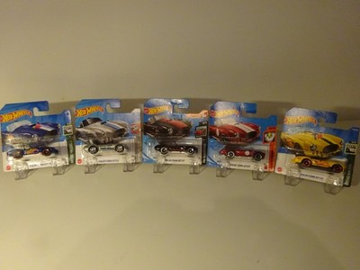 HOT WHEELS Shelby Cobra 427 S/C Set 5er