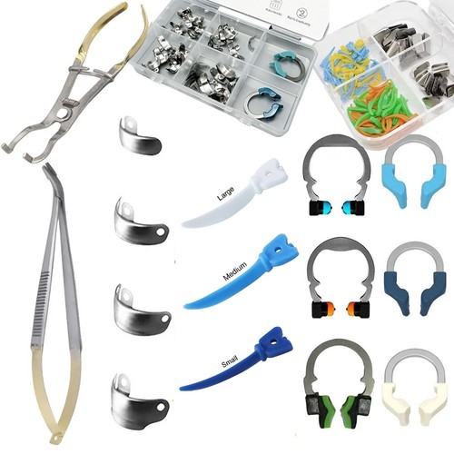 Fasce a matrice dentale anello morsetto sezionale per matrice adatto sistema Garrison Palodent V3 - Foto 1 di 51