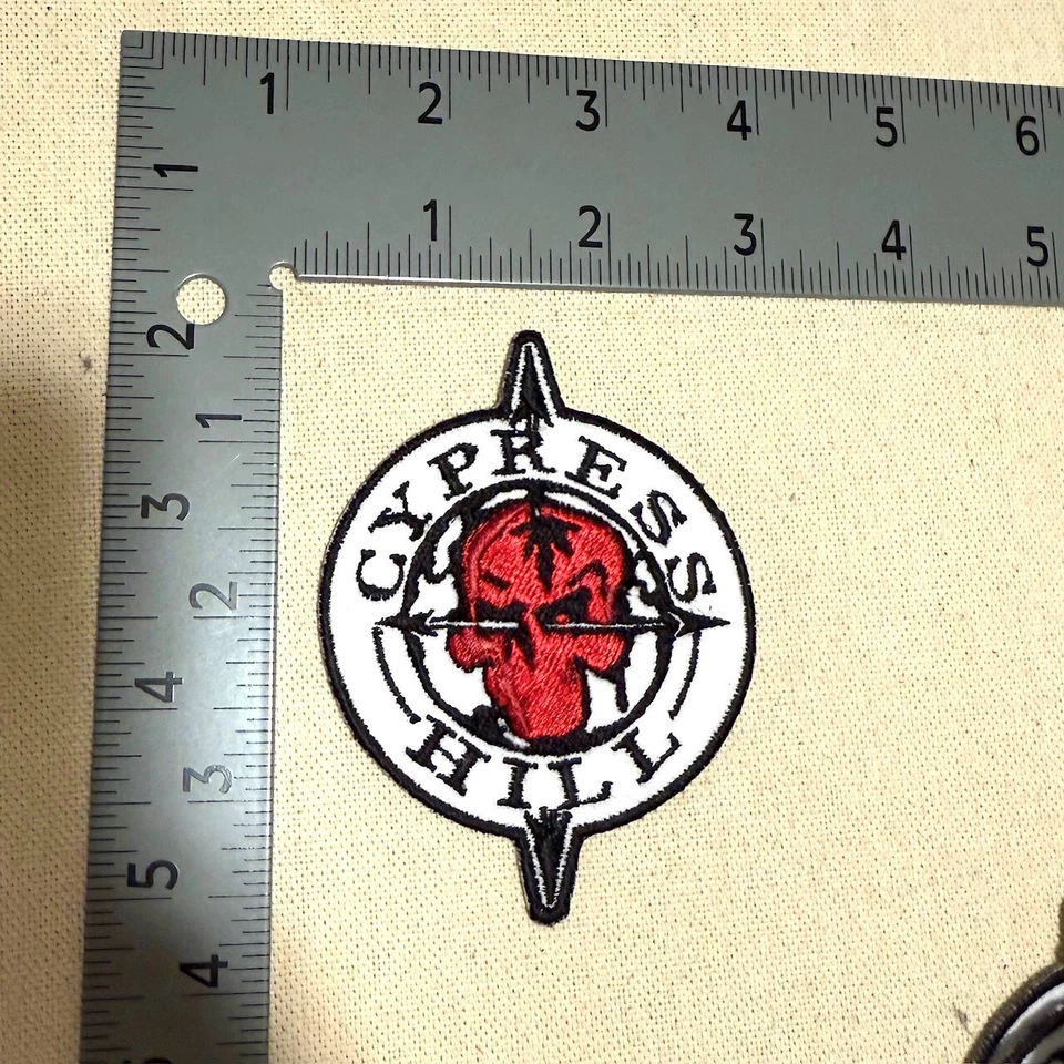 Cypress Hill Patch - Black Sunday Insane In The Brain 90s boom bap latin hip hop - Image 3 of 4