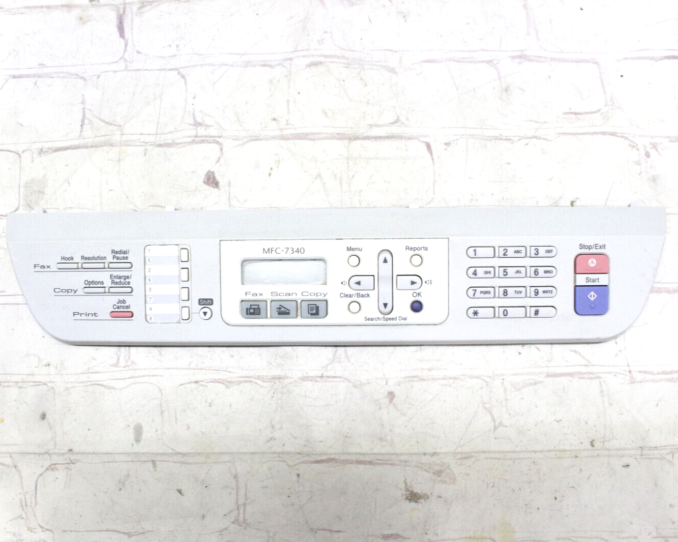 Printer Part Brother MFC-7340 Main LCD Button Control Panel Assembly Unit-image