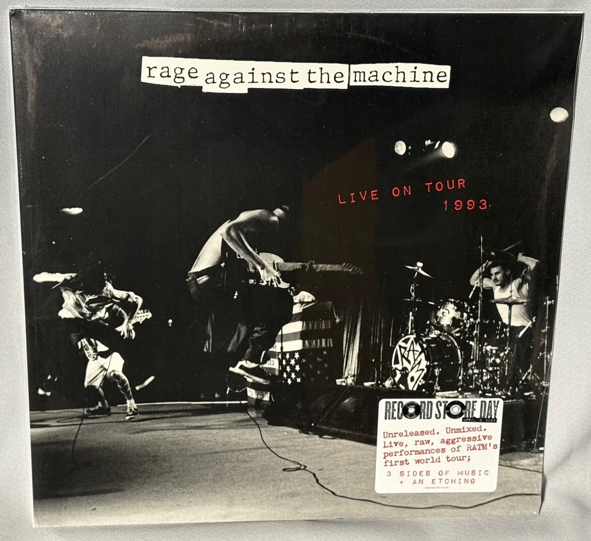LP RAGE AGAINST THE MACHINE Live on Tour 93 (2LP Vinyl, RSD 2025