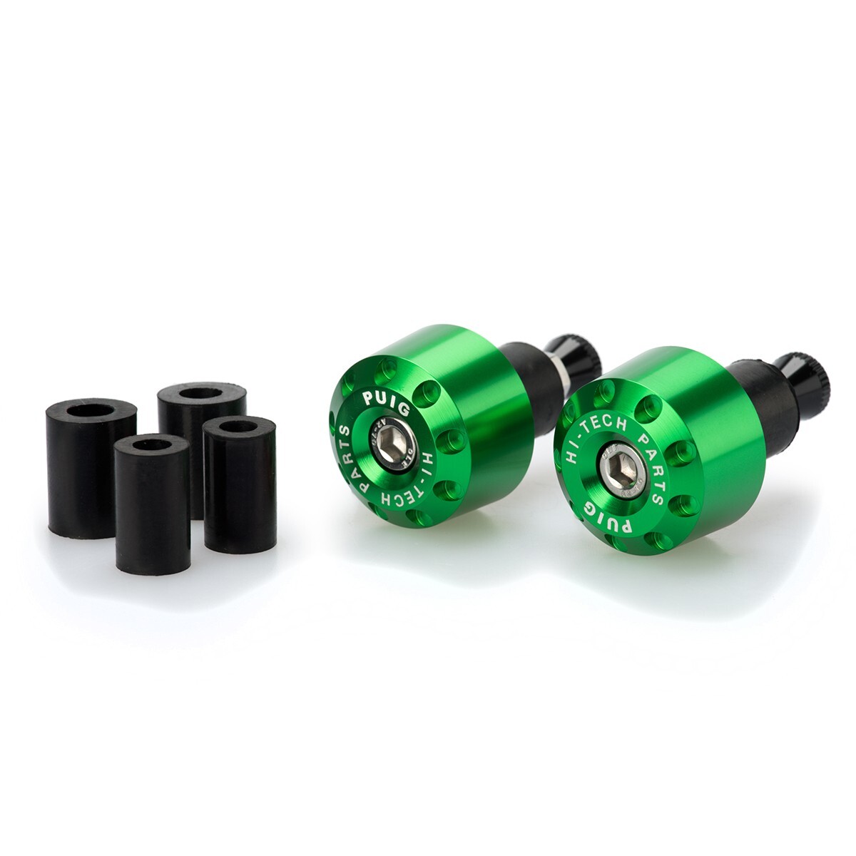 Embout de guidon en alu taillé masse 6203V vert premium pour Ducati 2022