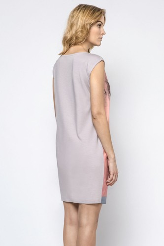 ennywear 230183 womens sleeveless dress round neck oversize