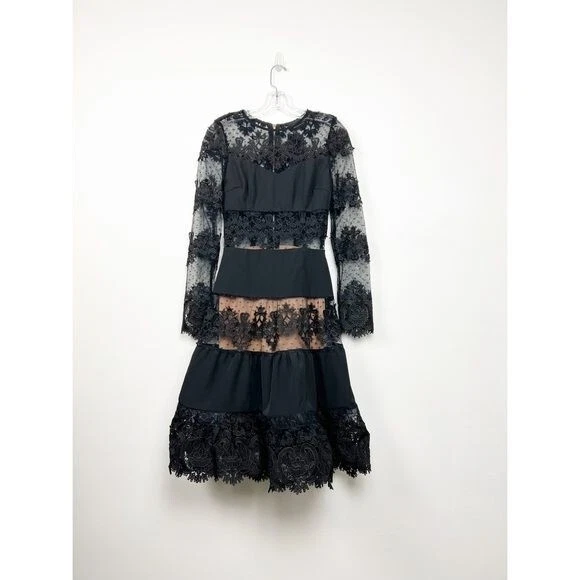 Bronx and banco 2025 black lace dress