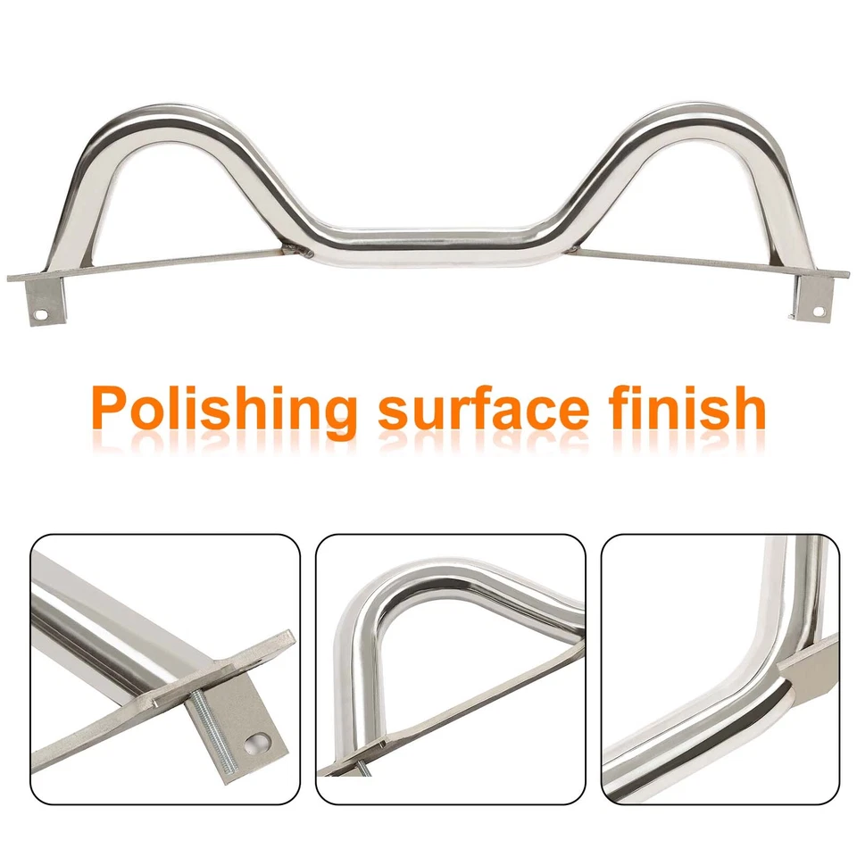 4-Point Stainless Steel Stabilize Support Roll Bar For Mazda Miata MX5 1990-2005 - Image 3 of 4