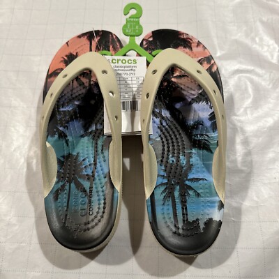 CROCS ClassicPlatform RetroResortFlip Women s Size 6 (NWT)