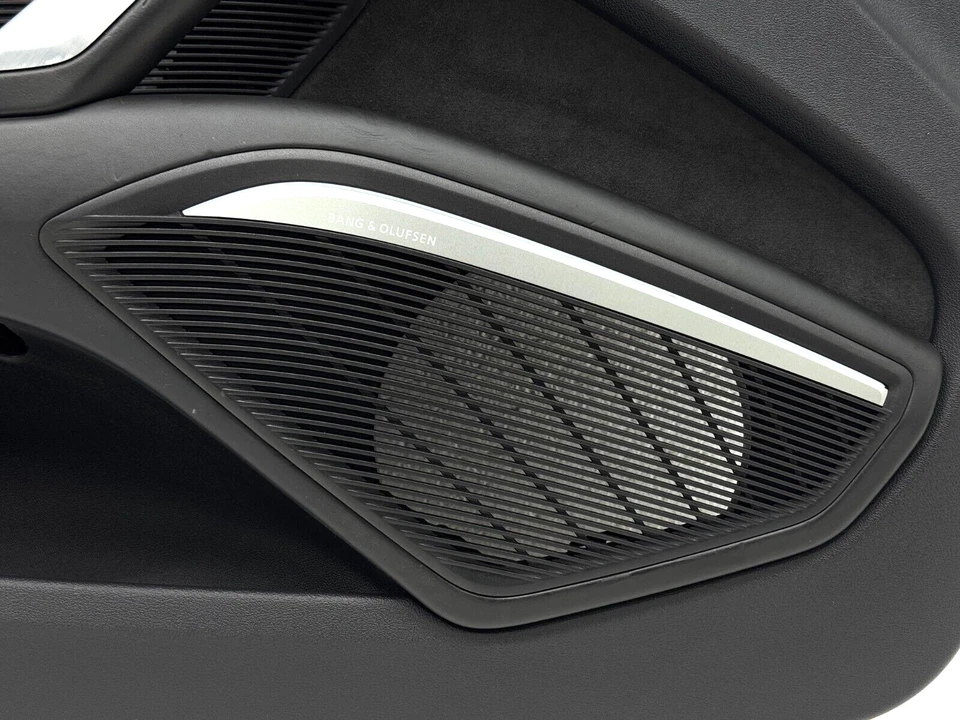 AUDI TT TTS TTRS DRIVER LEFT SIDE LH BLACK ALCANTARA DOOR PANEL 2016-2023 - Image 4 of 4