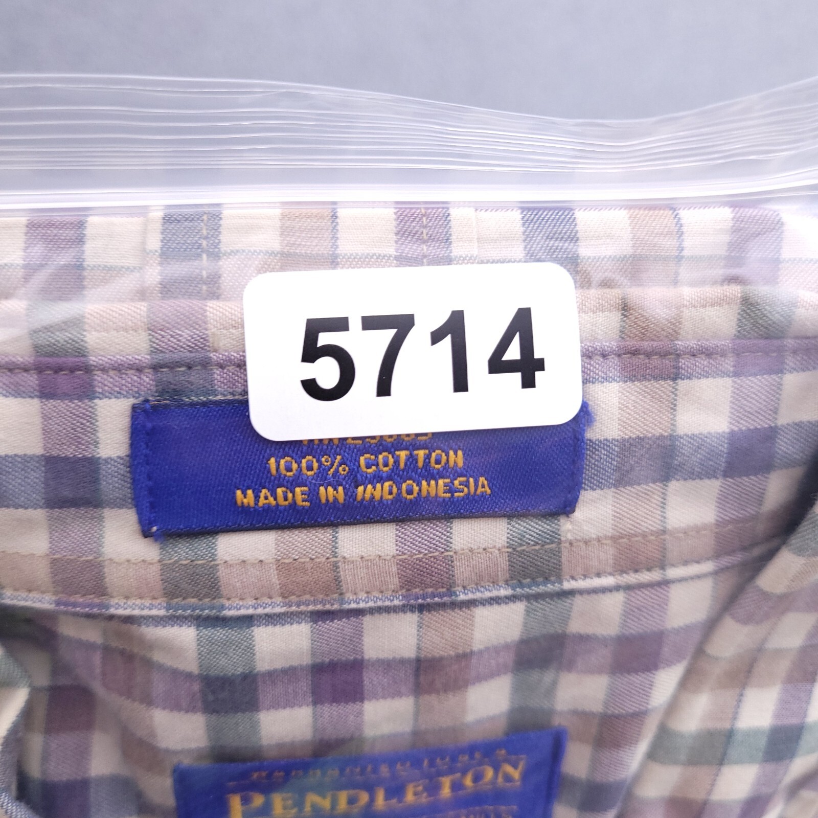 Pendleton Button Down Shirt Large Multicolor Chec… - image 10